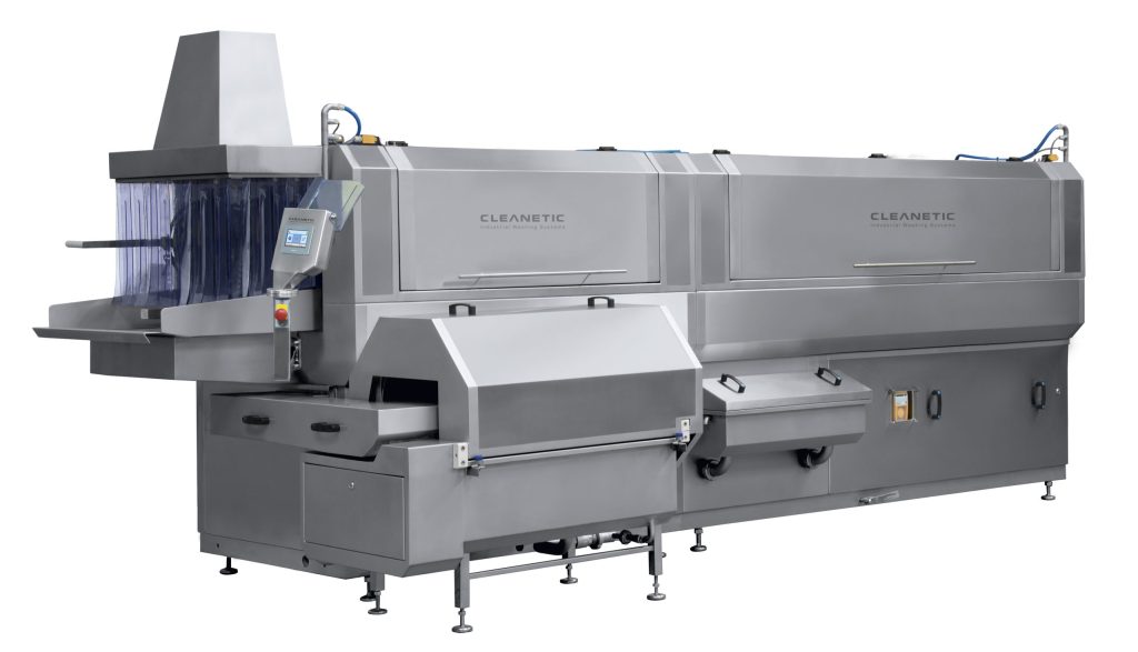 Lavadoras de contenedores modulares tipo túnel.