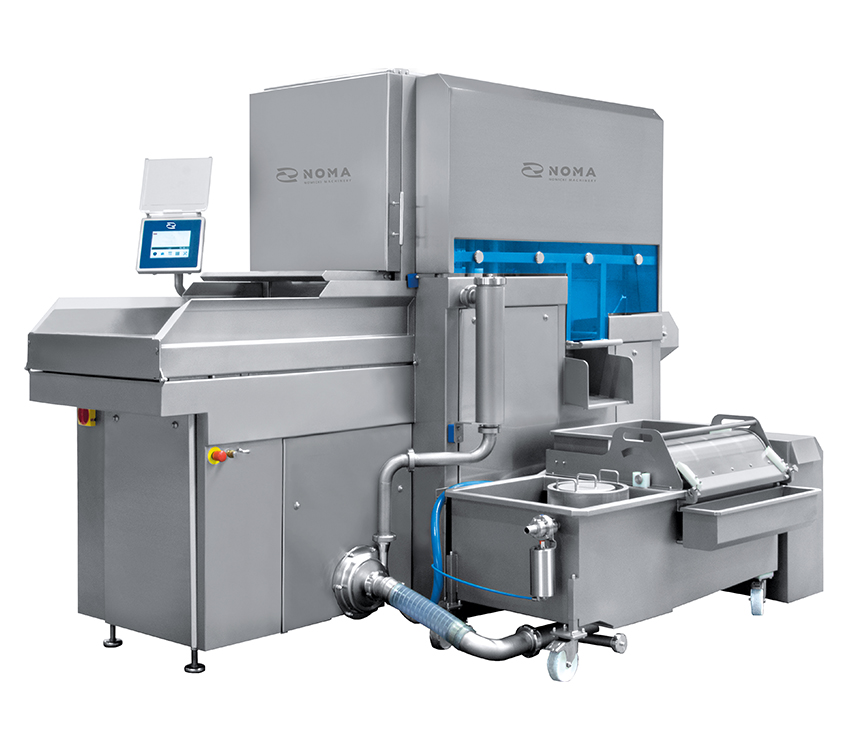 Inyectora con el sistema innovador de pesaje y de control de inyección.