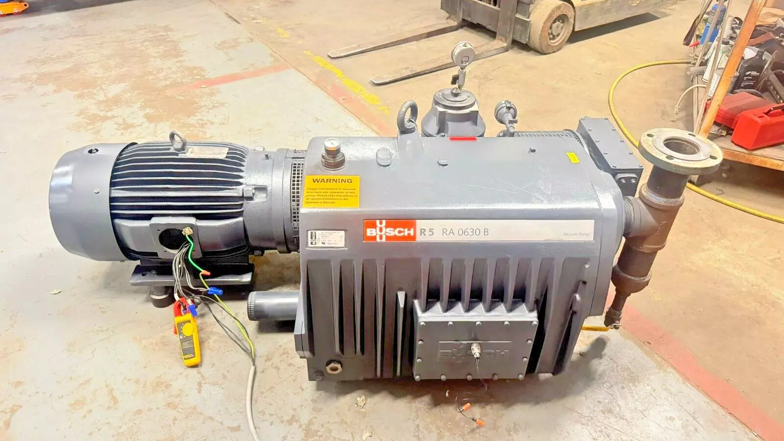 Busch High-Performance Rotary Vane Vacuum Pump (Model R5 RA 0630 C)